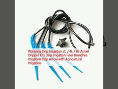 水滴灌輸 2L / 4L / 8L 矢印滴水器 キット 滴水灌輸 4 支部 灌輸 水滴灌輸 農業灌輸付き矢印